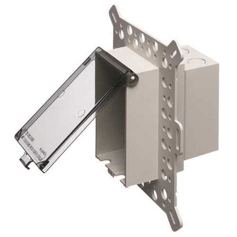 commercial stucco electrical boxes|recessed electrical boxes.